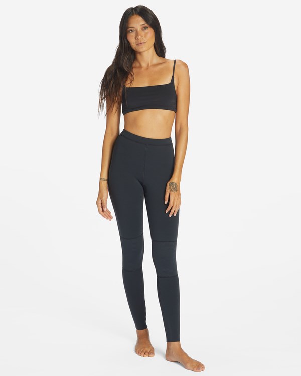 Billabong Sea Legging Surf Leggings Black | CUHRY7630