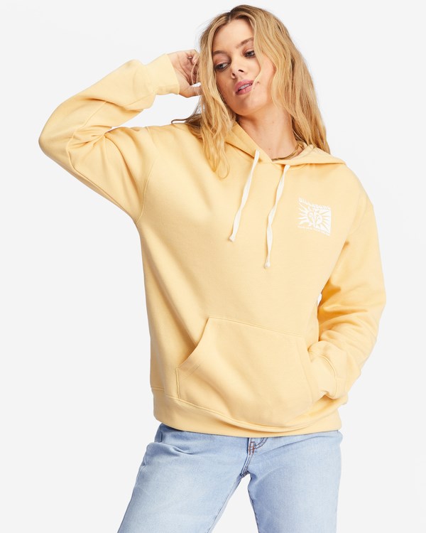 Billabong Season Of The Sun Graphic Hoodie Mellow Daze | IAGUW6394