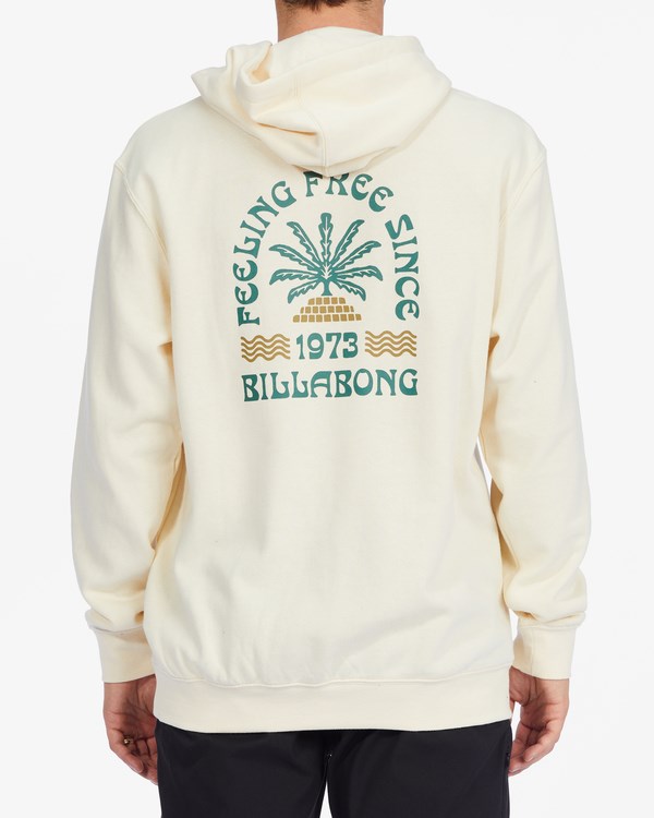 Billabong Short Sands Pullover Hoodie Birch | FJUYR3024