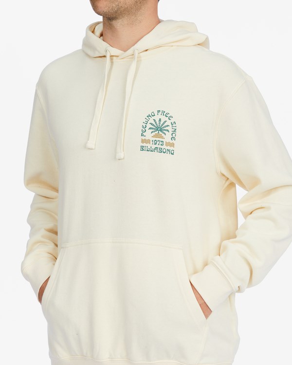 Billabong Short Sands Pullover Hoodie Birch | FJUYR3024