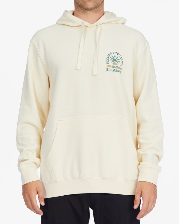 Billabong Short Sands Pullover Hoodie Birch | FJUYR3024