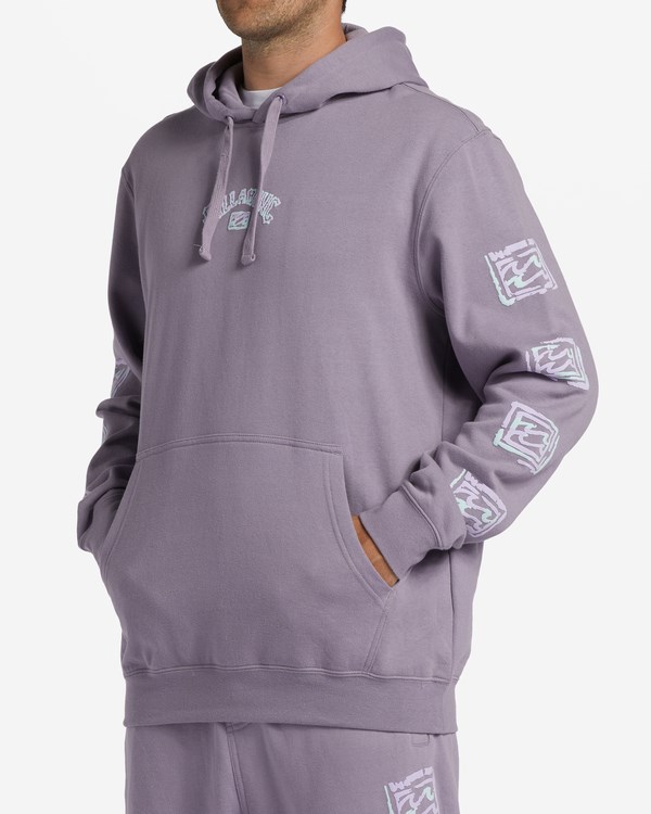 Billabong Short Sands Pullover Hoodie Purple Haze | EBNZP4976