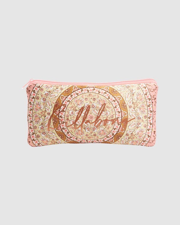 Billabong Skylar Pencil Case Pretty Pink | JHZUR2153