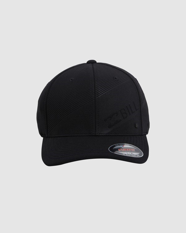 Billabong Slice Flexfit Hat Black | FSODC1453