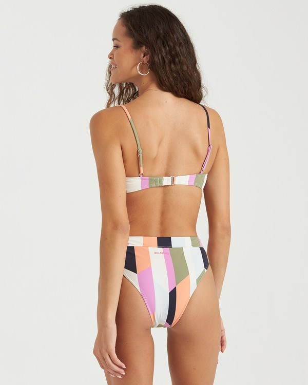 Billabong Slow Roller Rise Bikini Bottoms Multi | OMVHI1597