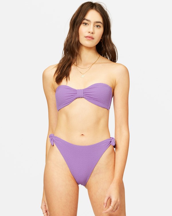 Billabong So Dazed Havana Skimpy Bikini Bottoms Ultra Violet | GVRIO2195