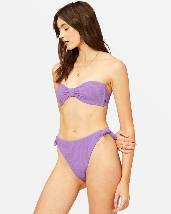 Billabong So Dazed Havana Skimpy Bikini Bottoms Ultra Violet | GVRIO2195