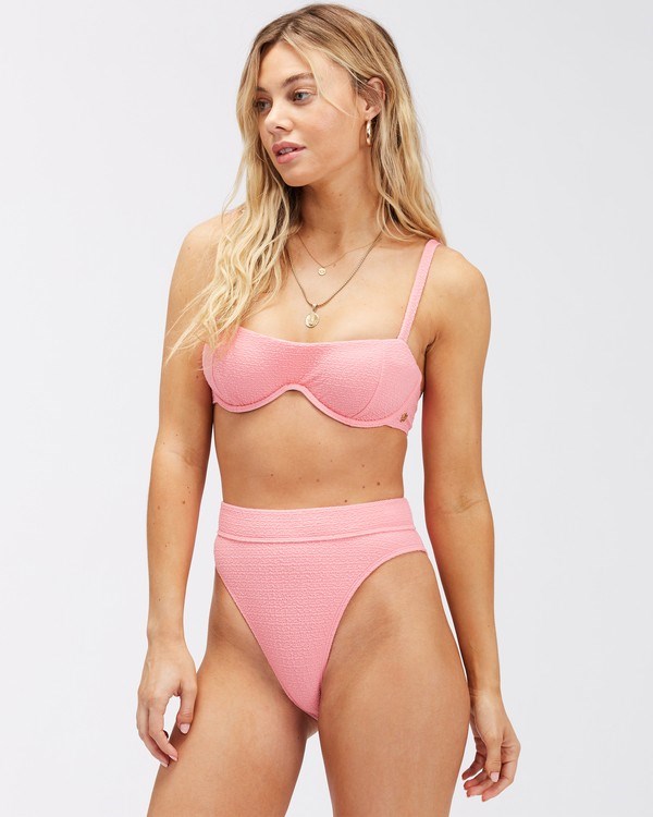 Billabong So Dazed Olivia Underwire Bikini Top Pink Sunset | FXYBC3209