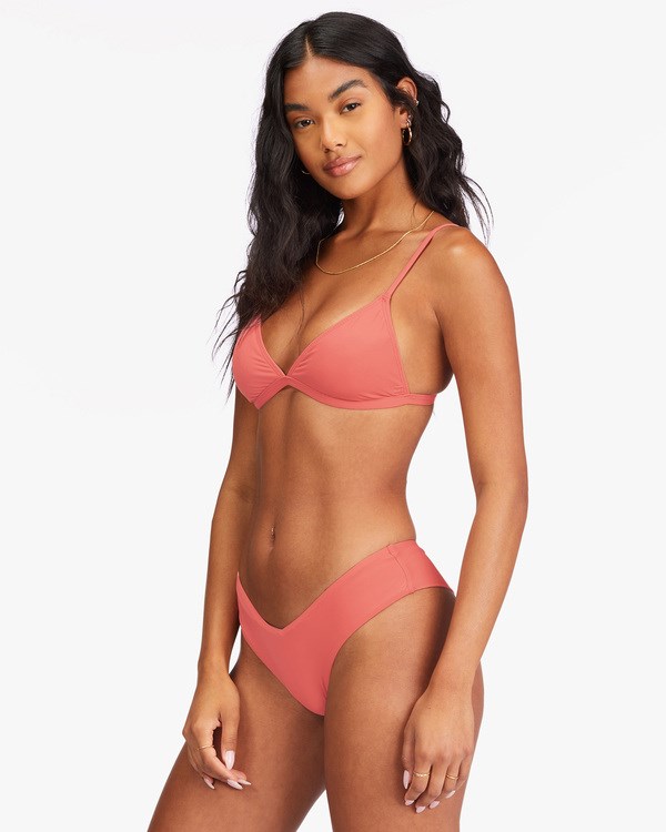 Billabong Sol Searcher Ceci Triangle Bikini Top Lifes A Peach | IJAKC5427