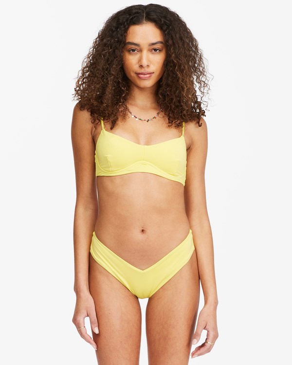 Billabong Sol Searcher Fiji Bikini Bottoms Citron | KTVSZ8532