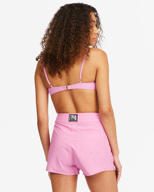 Billabong Sol Searcher Fixed Waist Boardshorts Paradise Pink | HVRWO5073