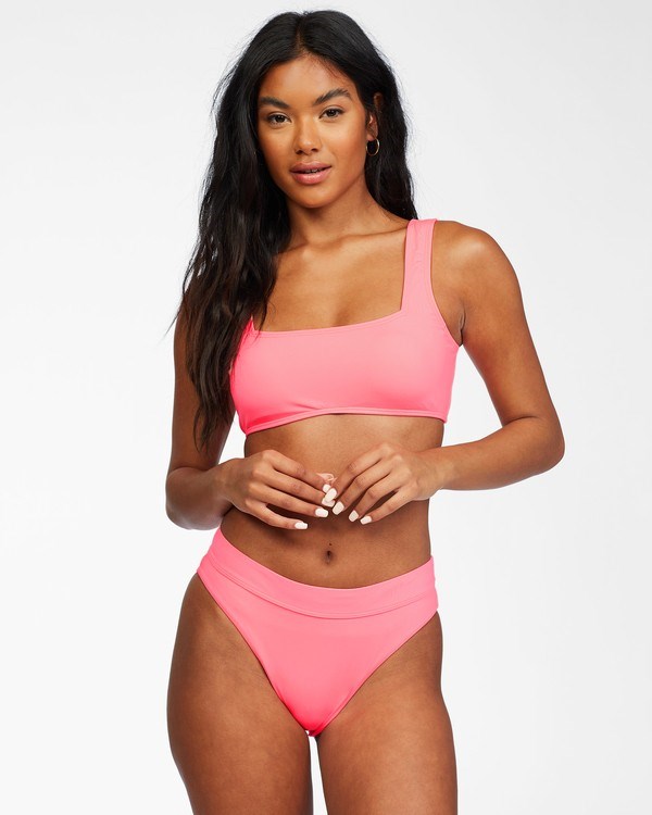 Billabong Sol Searcher Maui Rider Bikini Bottoms Acid Pink | IGDBS2508