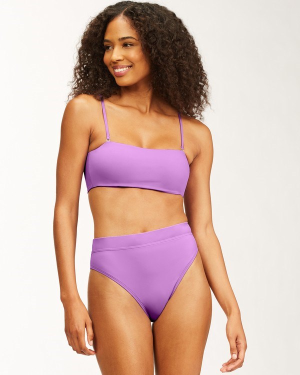 Billabong Sol Searcher Rise Bikini Bottoms Ultra Violet | UVNYT1293