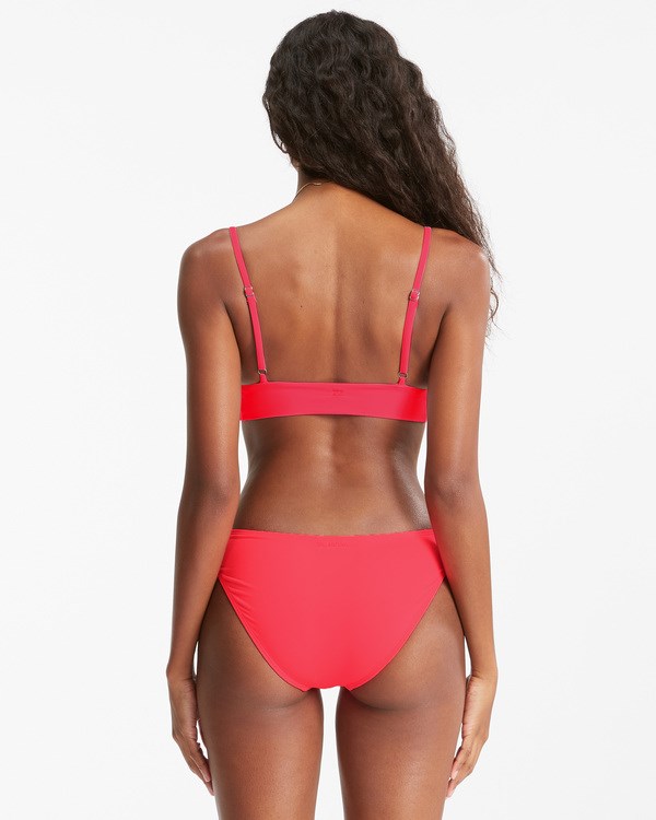 Billabong Sol Searcher V-Neck Cami Bikini Top Coral Dream | ZXCHU2419