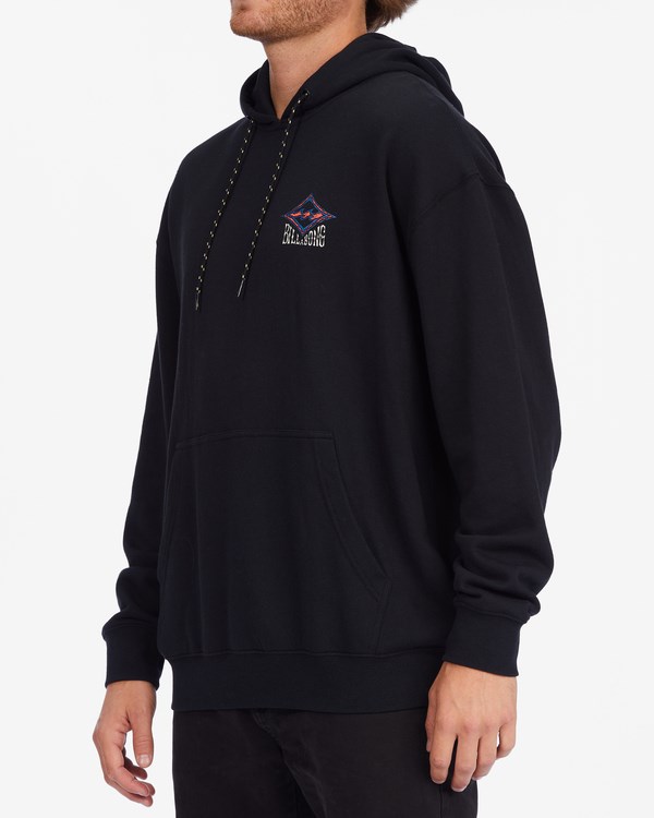 Billabong Sons Of Fun Organic Pullover Hoodie Phantom | TLQNP2807