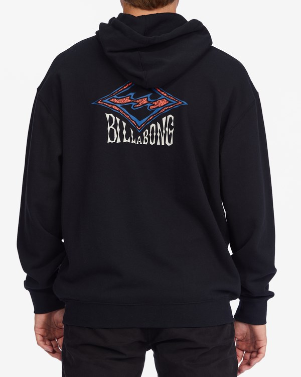 Billabong Sons Of Fun Organic Pullover Hoodie Phantom | TLQNP2807