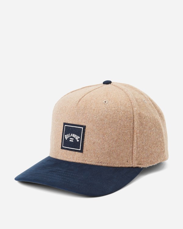 Billabong Stacked Up Snapback Hat Safari | DEPCV9025