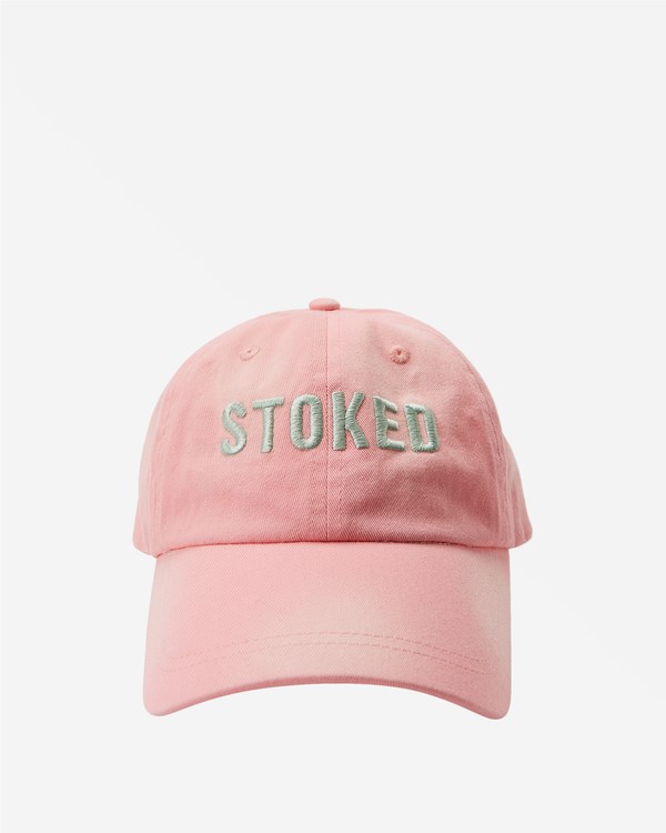 Billabong Stoked Dad Hat Pink Sunset | SXMNO0613