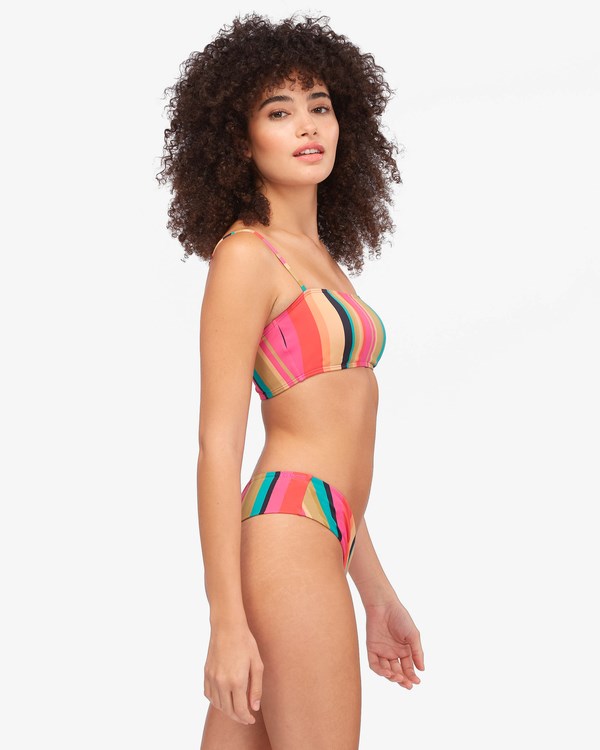 Billabong Stripes For Daze Bandeau Bikini Top Multi | AHBUR3094