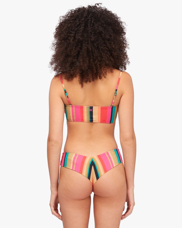 Billabong Stripes For Daze Bandeau Bikini Top Multi | AHBUR3094