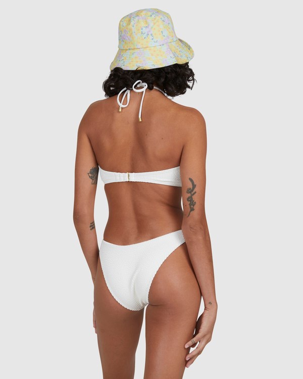 Billabong Summer High Hike High-Leg Bikini Bottoms White | BGTEQ7495