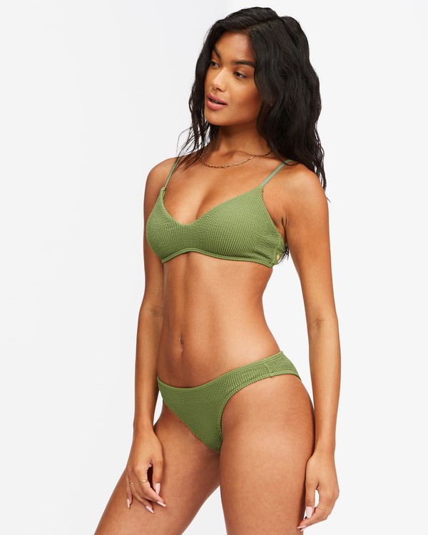 Billabong Summer High Isla Bikini Bottoms Fern | MIRGX7694