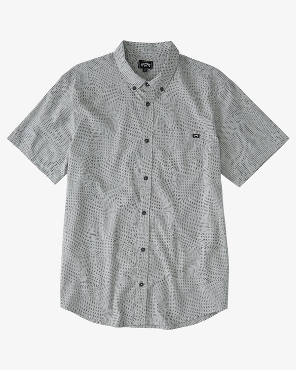 Billabong Sundays Mini Short Sleeve Shirt Alloy | TSFXB0789