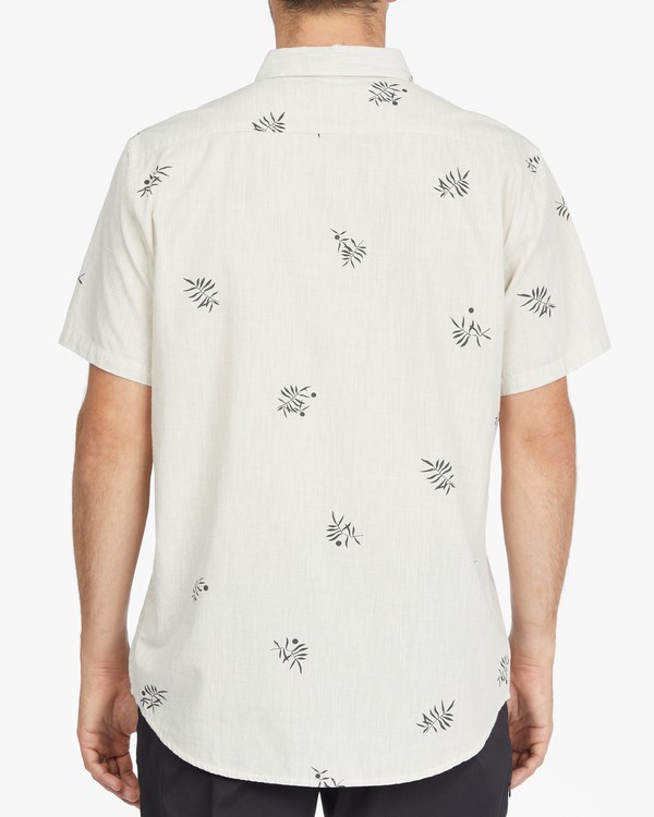 Billabong Sundays Mini Short Sleeve Shirt Oatmeal Heather | WQBJH5079