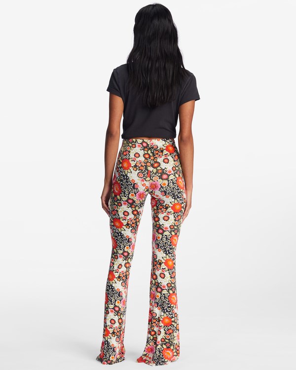 Billabong Sundown High-Waisted Flared Pants Multi 4 | KJXGW7805