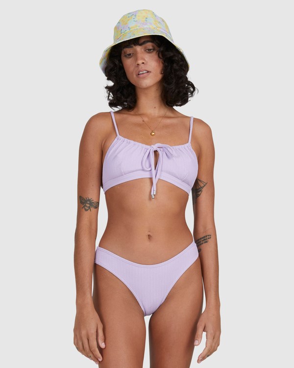 Billabong Sunrays Coco Bralette Bikini Top Lilac | SBDEV4378