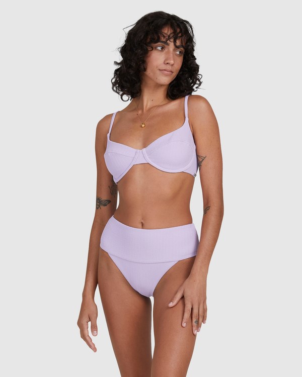 Billabong Sunrays Nova DD Bralette Bikini Top Lilac | MYIBU2943