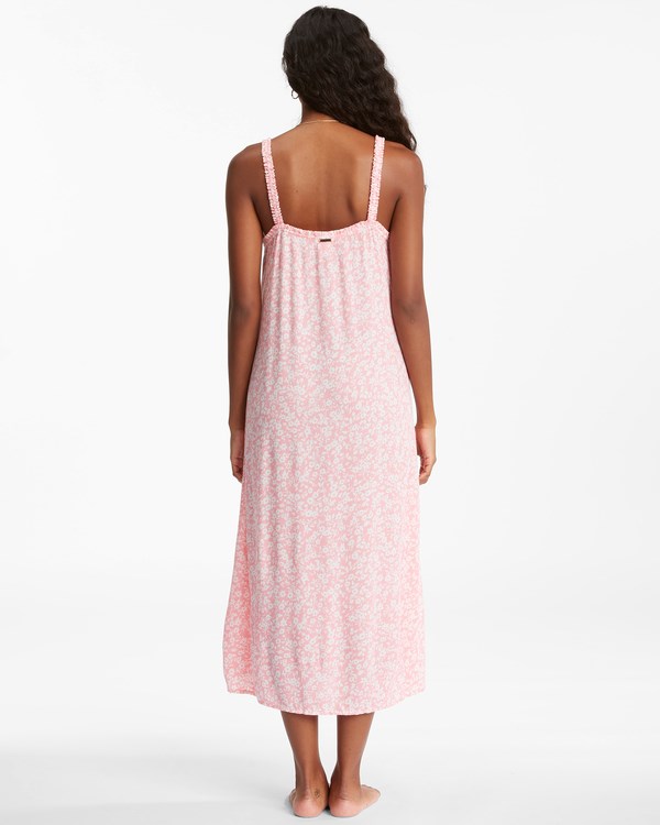 Billabong Sweet Edges Dress Pink Sunset | DHIRA4752