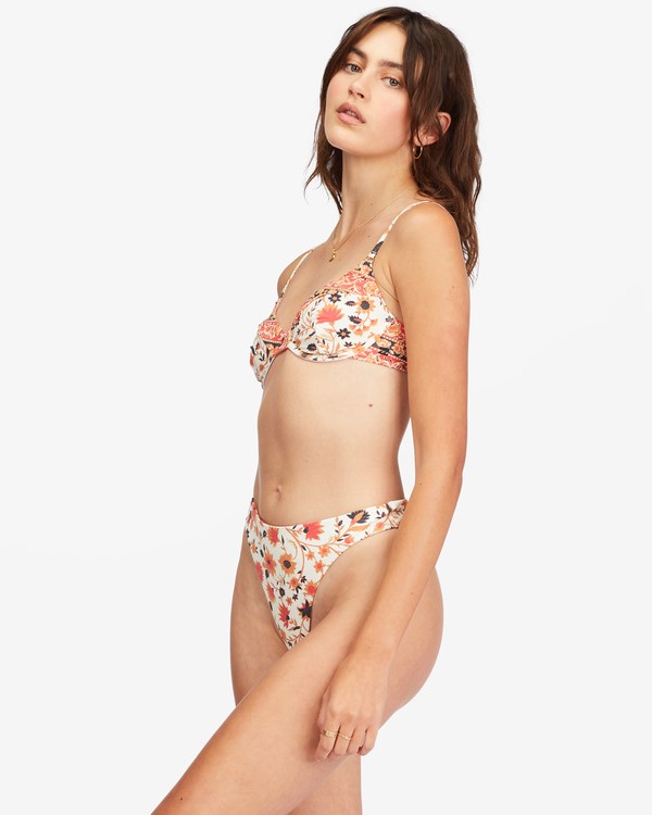 Billabong Swept Away Havana Reversible Bikini Bottoms Multi | YUEHZ0239