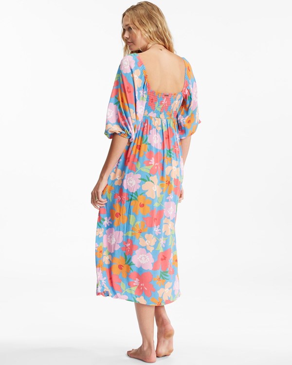 Billabong Swept Away Midi Dress Multi | KNDHJ0745