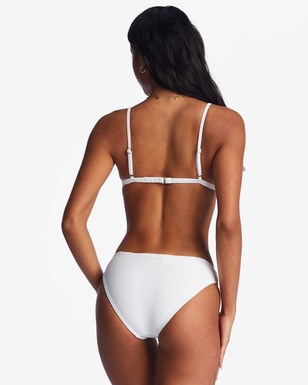 Billabong Tanlines Ceci Triangle Bikini Top White | GMDXL0685