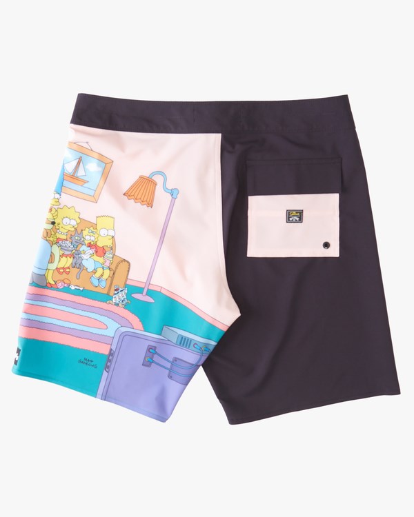 Billabong The Simpsons Family Couch Pro Boardshorts 19