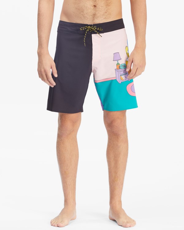 Billabong The Simpsons Family Couch Pro Boardshorts 19