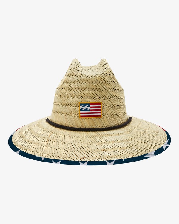 Billabong Tides July Straw Lifeguard Hat Navy | VWSIB0589