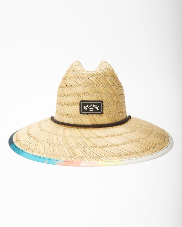 Billabong Tides Print Straw Lifeguard Hat Sand | GRSME6745