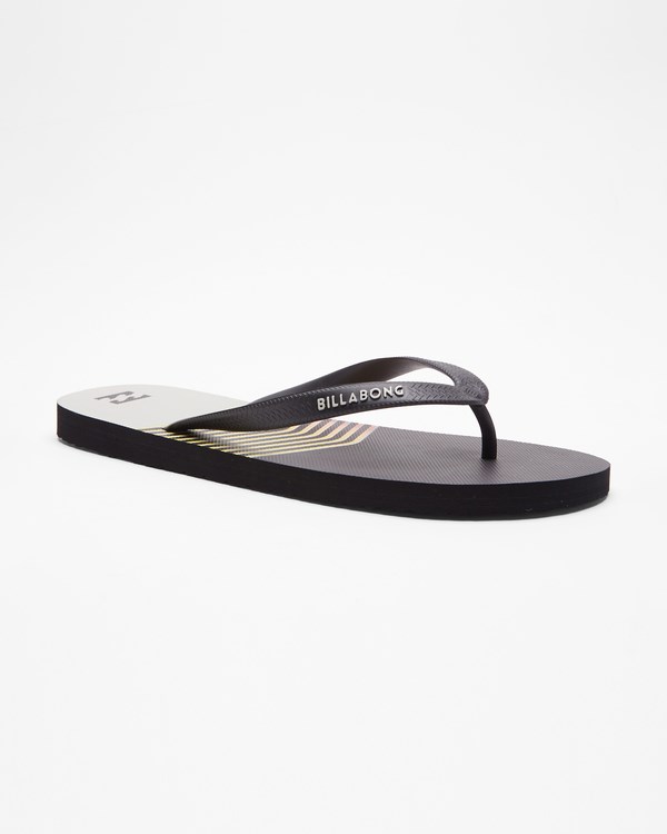 Billabong Tides Slip-On Sandals Black/Grey | NXRKH6897