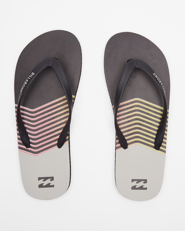 Billabong Tides Slip-On Sandals Black/Grey | NXRKH6897