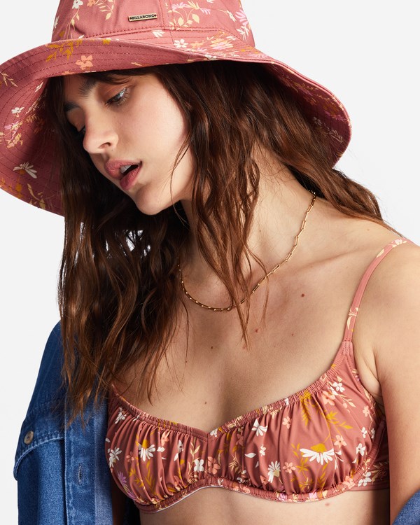 Billabong Time To Shine Bucket Hat Sweet Chocolate | OFNIU9620