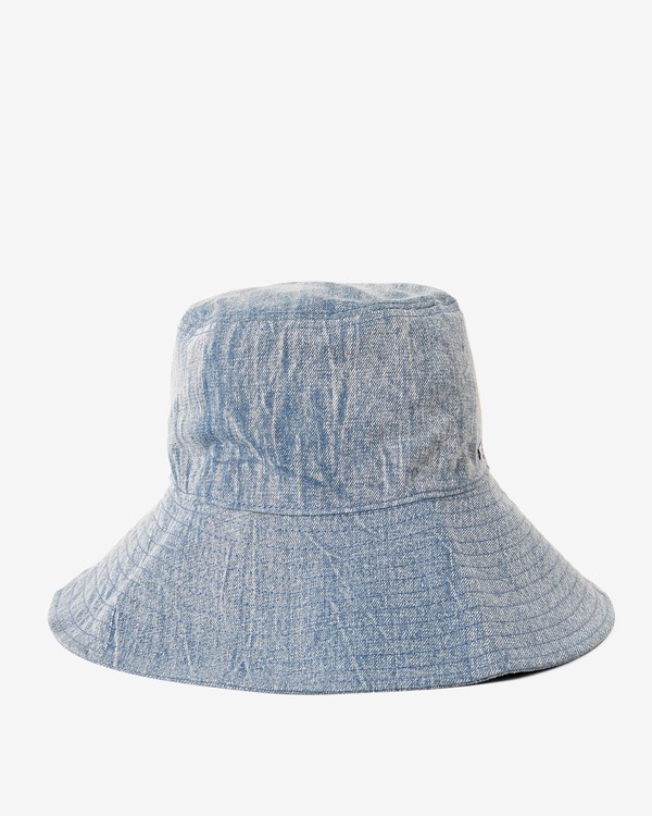 Billabong Time To Shine Bucket Hat Washed Denim | WHOIM0482