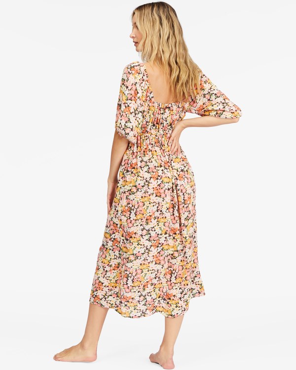 Billabong True Romance Midi Dress Multi | FASPV6782