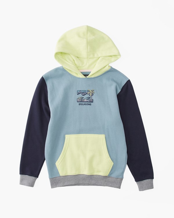 Billabong United Pullover Hoodie Blue Haze | JDBLA9547