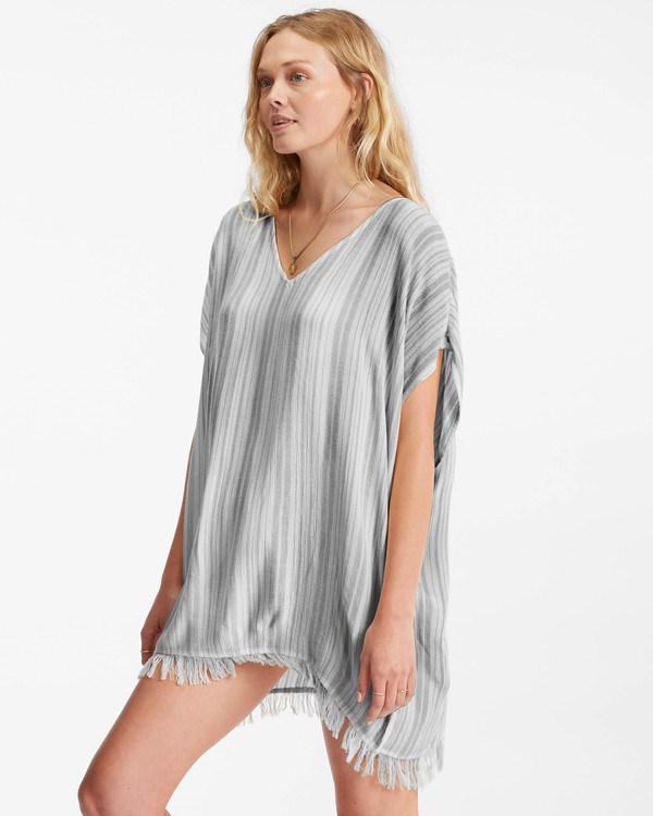 Billabong Walk Away Tunic Top White/Multi | AZEVW2764