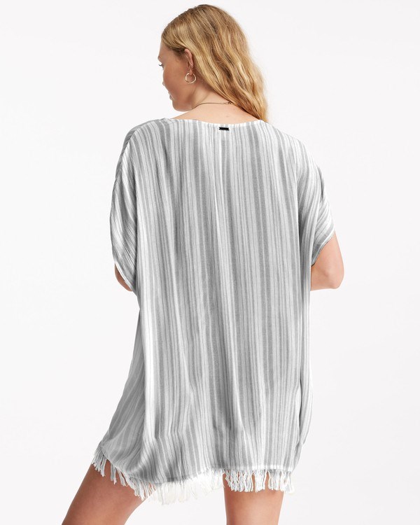 Billabong Walk Away Tunic Top White/Multi | AZEVW2764