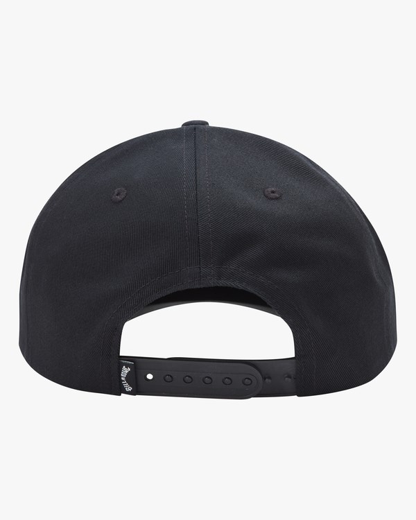 Billabong Walled Snapback Hat Black | PLITO9586