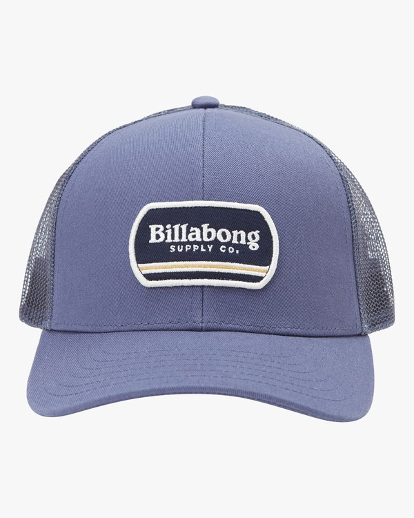 Billabong Walled Trucker Hat Denim | PVXMB4672