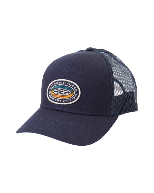 Billabong Walled Trucker Hat Navy | GYXZF8236